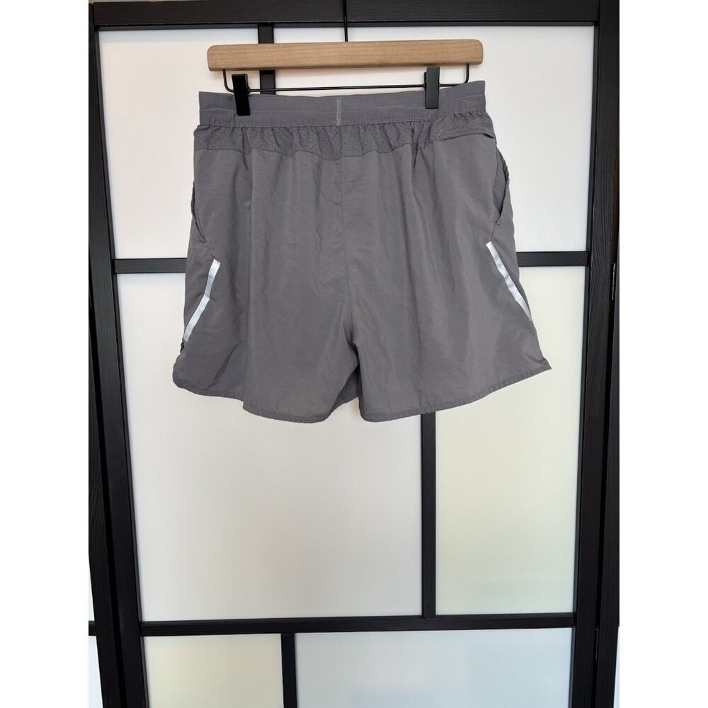Nike Dri-FIT Shorts Men’s LARGE Gray Athletic Training Running Gym Sporty Preppy - Picture 7 of 14